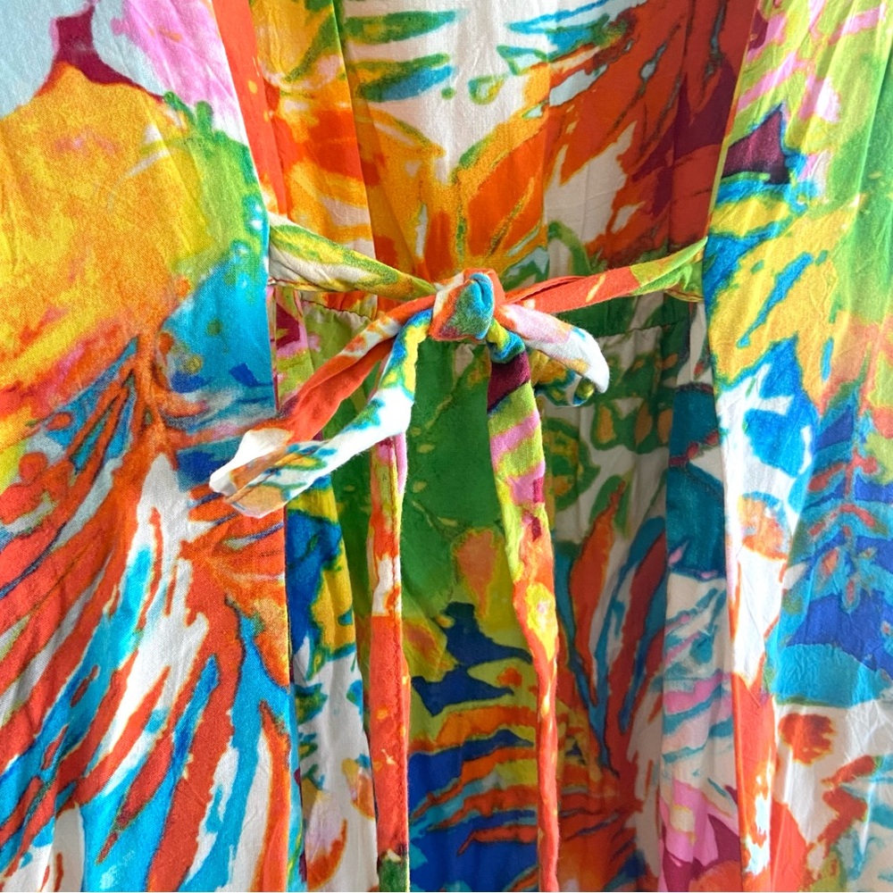 Jams World Multicolor Abstract Top - Picture 9 of 11